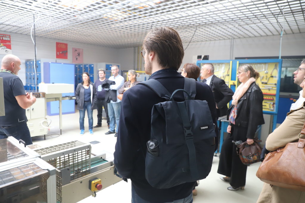 Visite des lycées professionnels par les enseignants de collège à l’initiative de la DDEC du Morbihan2