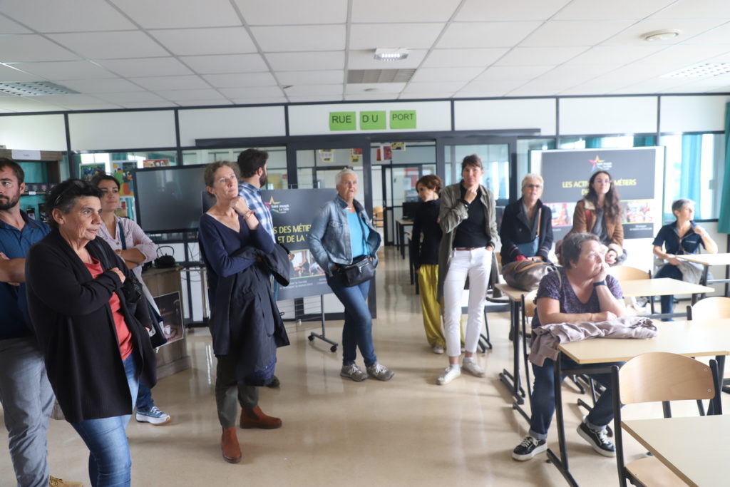 Visite des lycées professionnels par les enseignants de collège à l’initiative de la DDEC du Morbihan3