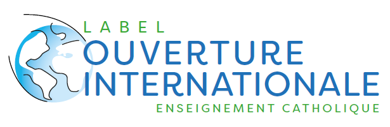 Logo ouverture international pour école St Christophe Lorient