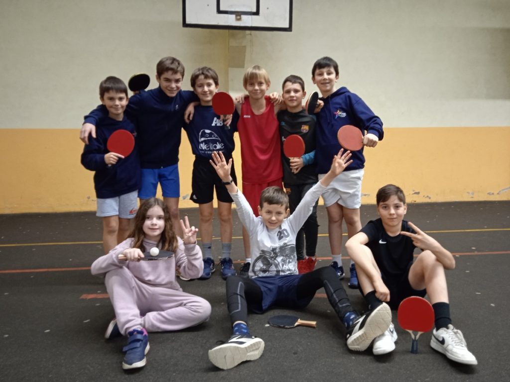 championnat individuel de tennis de table à St Joseph Lorient