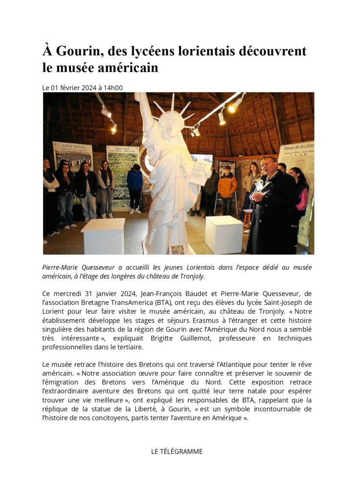 article de presse