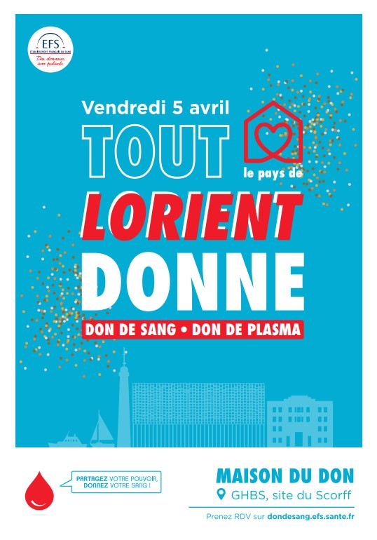 campagne Lorient don du sang 2024