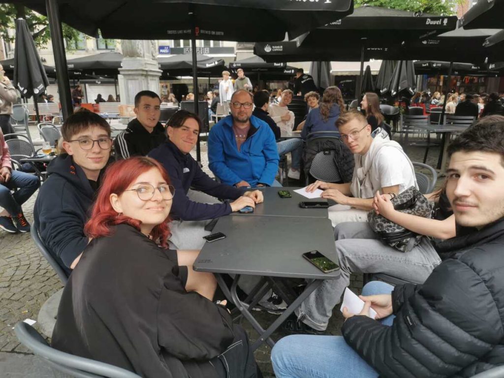 21 élèves de Première du Lycée Pro en stage Erasmus en Espagne, à Malte, en Belgique 2024 4
