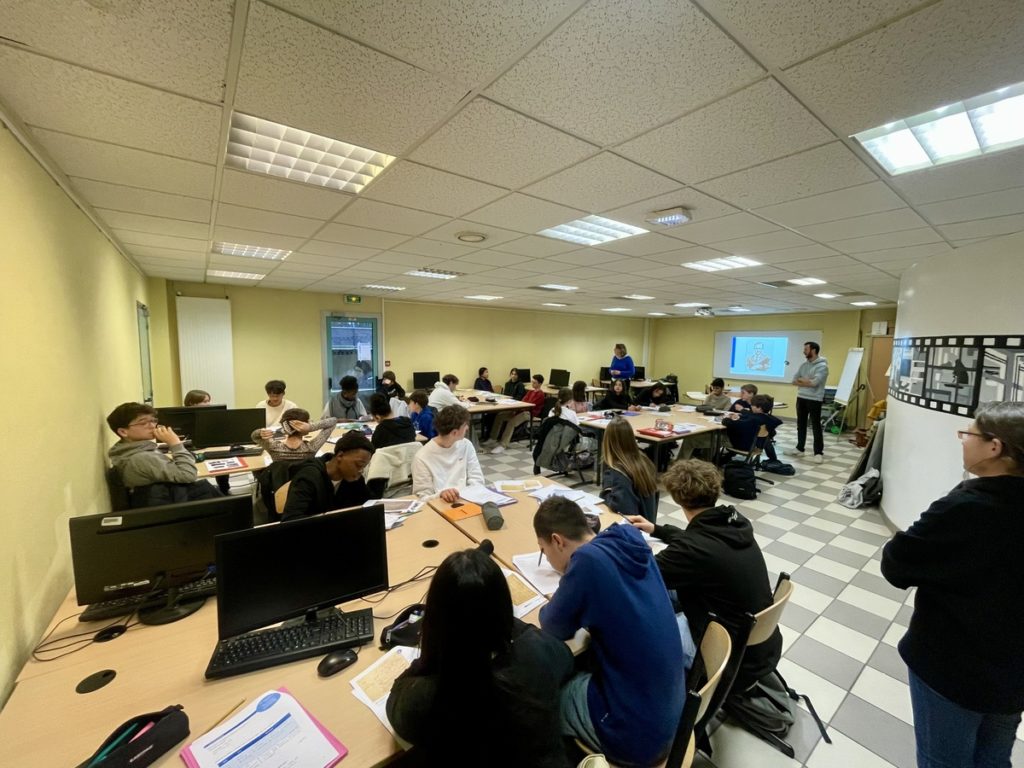 Participation des collégiens de 3e au Projet "Génération Héros" 2025 3