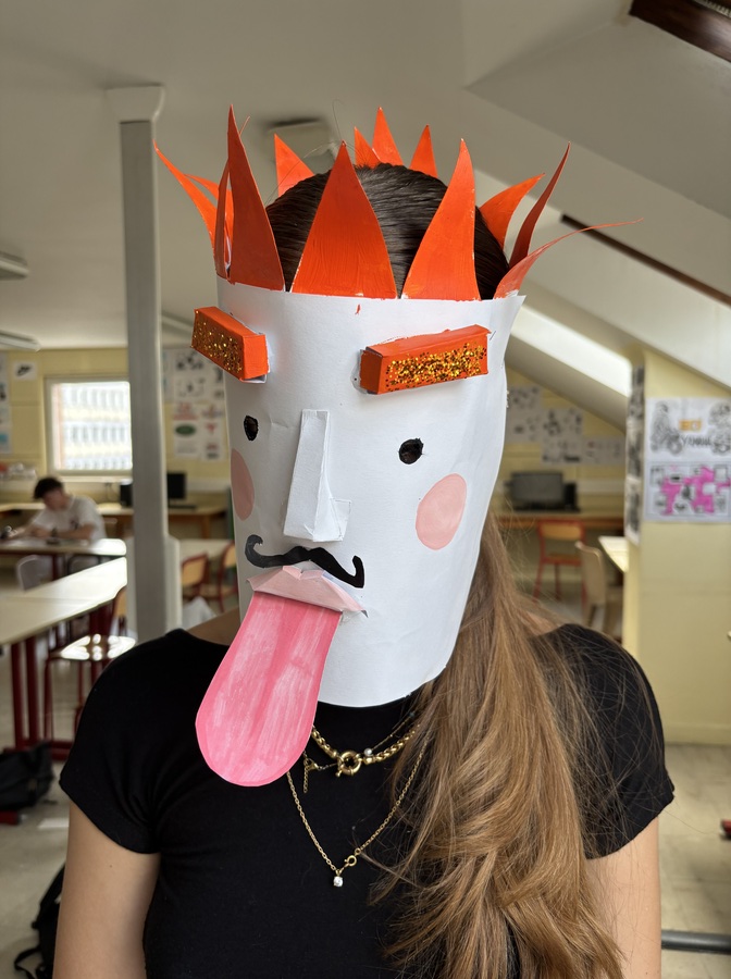 Projet artistique au LEGT sur le thème "Masque et Cosplay" 2025 2