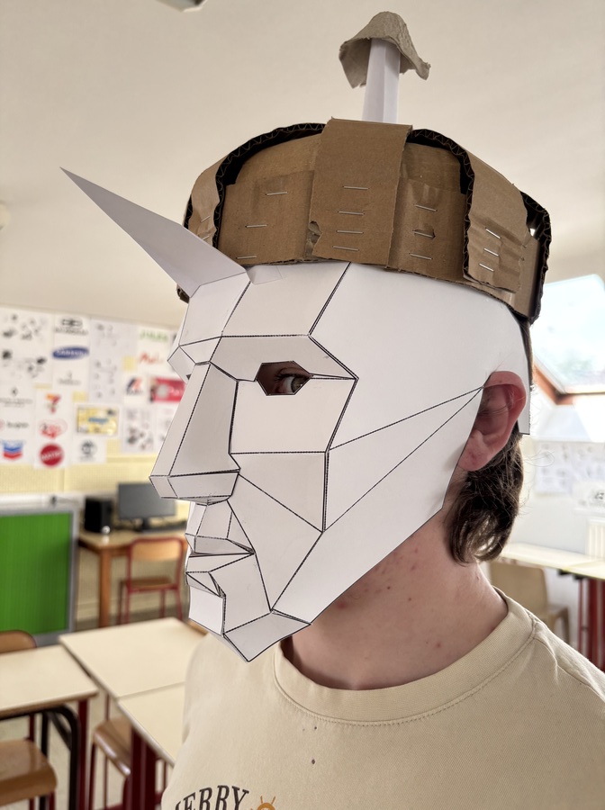 Projet artistique au LEGT sur le thème "Masque et Cosplay" 2025 3
