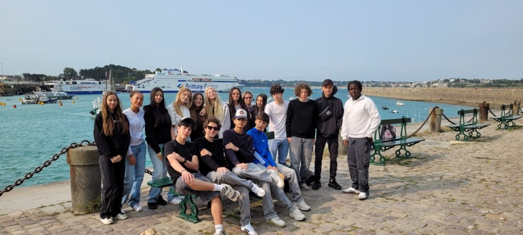 Les élèves de Seconde MRC à la découverte de Dinan, Saint-Malo et Guernesey 2025 1