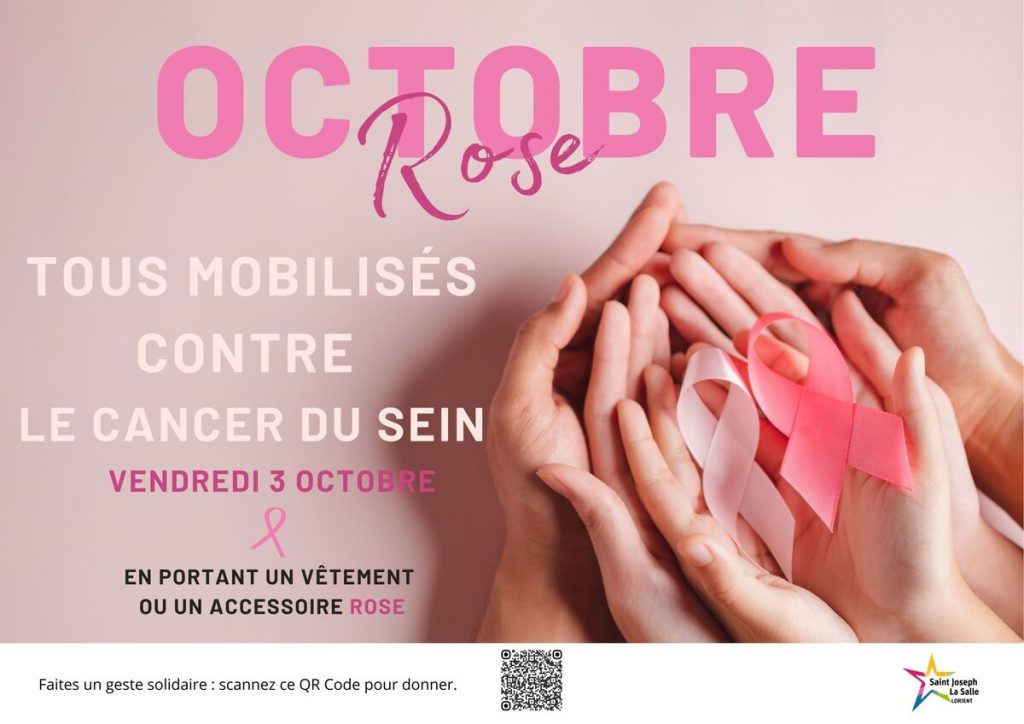 Affiche octobre rose 2025
