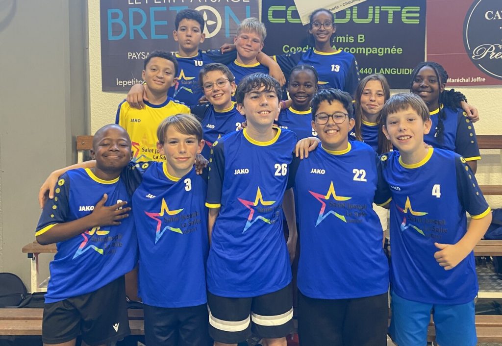 Compétition de handball départementale 2025