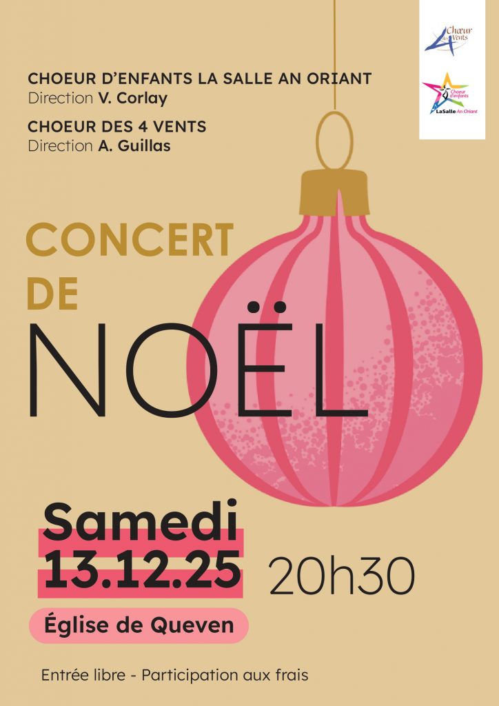 Affiche concert Noël 2025 1