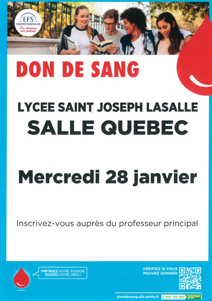 Flyer don du sang janvier 2026
