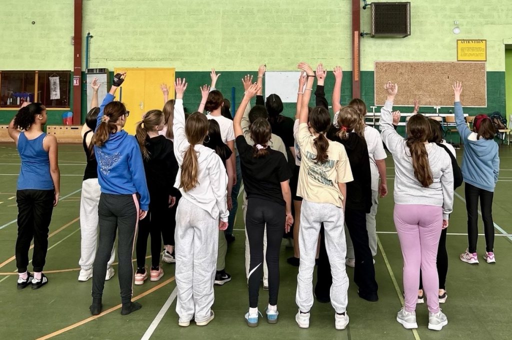 Retour d'expérience de deux collégiennes de l'AS Danse : "Super, trop bien, excellent, génial" 2025 3