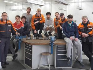 Un article sur le site de la fonderie SACHSENGUSS sur nos stagiaires du Lycée pro en formation TRPM 2026 1