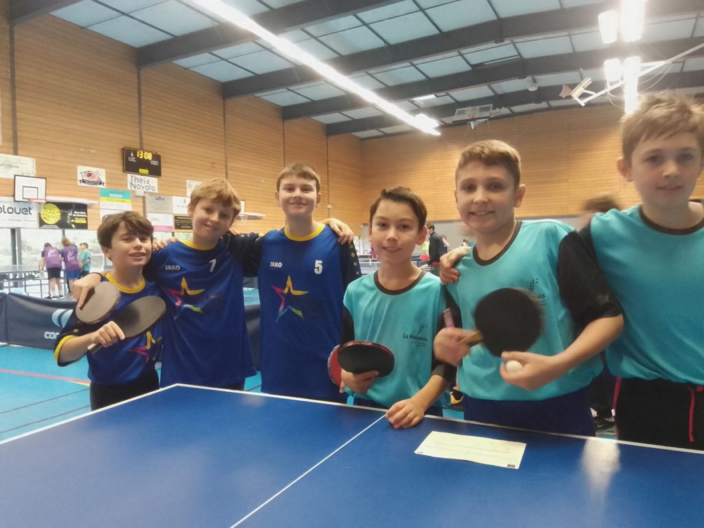 Compétition départementale par équipe de Tennis de table 2026 4
