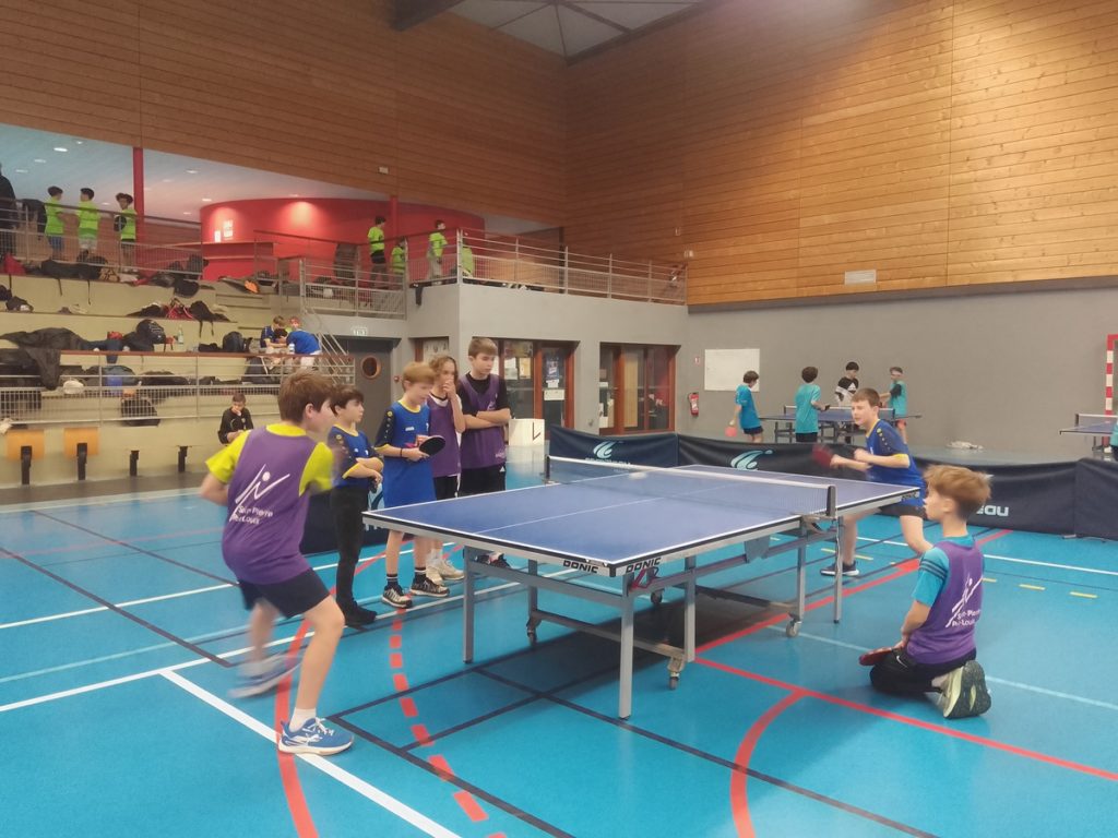 Compétition départementale par équipe de Tennis de table 2026 2