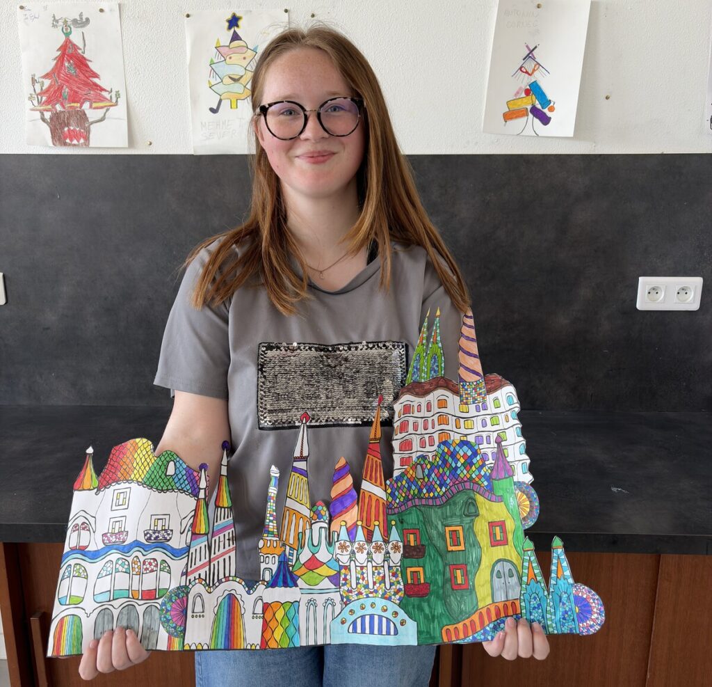 Archisculptures inspirées de Gaudí par les 3A Segpa 2026 2