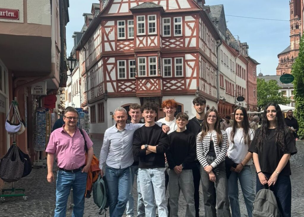 élèves en immersion Sécurité à Rüsselsheim 2026 2