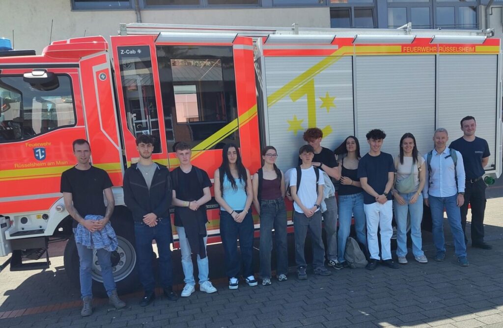 élèves en immersion Sécurité à Rüsselsheim 2026 3