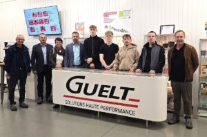4 stagiaires allemands en immersion dans l'entreprise GUELT 2026 2