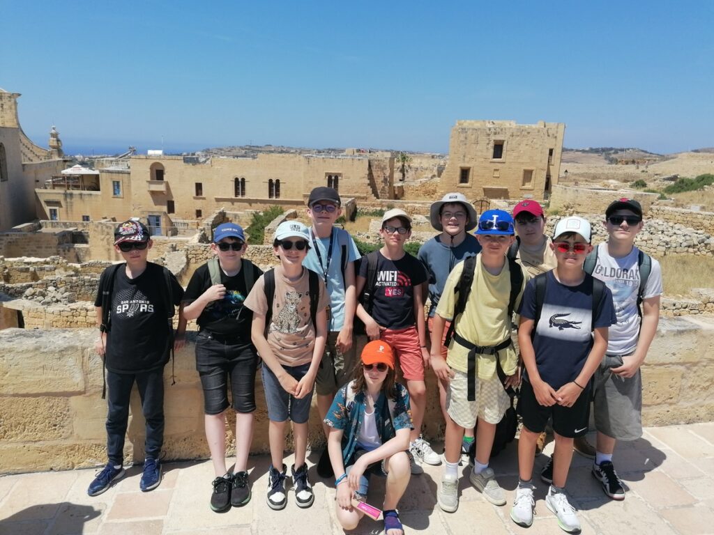 Des collégiens en Projet ERASMUS à Malte 2026 2