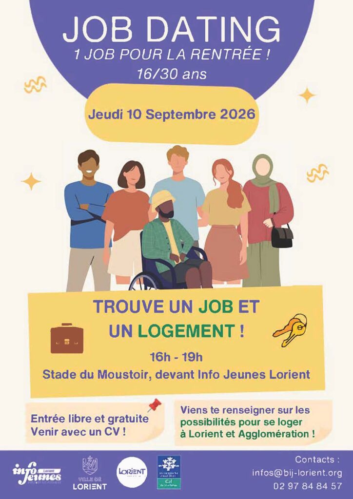 Affiche Job dating BIJ 2026